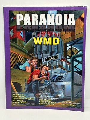 Paranoia RPG : WMD | 2005   Softcover   Mongoose Publishing MGP6637 #LikeNew#