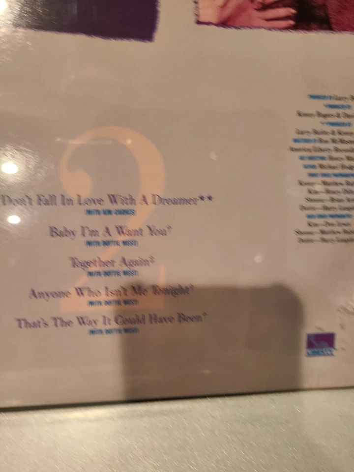 KENNY ROGERS KIM CARNES Sheena Easton Dottie Duets 1983 LP VINYL Record SEALED - Image 4 of 4