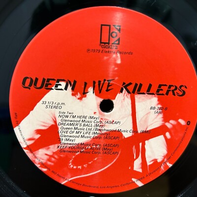 米2LP Queen Live Killers BB702 ELEKTRA /00500 Queen – Live Killers – 2 x Vinyl (Gatefold, PRC, LP, Album