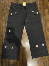 Women XCVI By Wearables Crop Pants Cotton Lig...