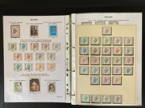 Belgien Briefmarken Sammlung, GUT, Begium stamp collection, GOOD - Imagen 19 de 23