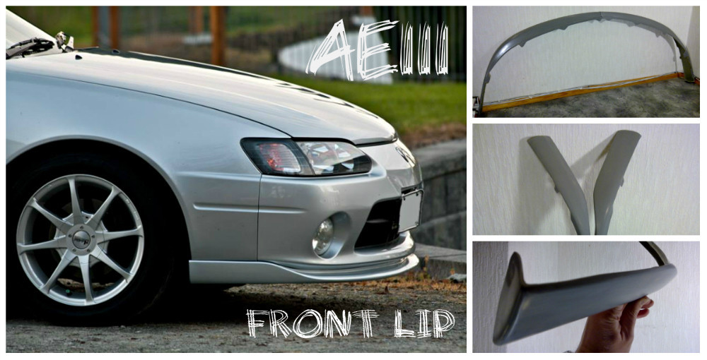Front lip for Levin / Trueno AE111, facelift, BZR, BZG, BZV, XZ
