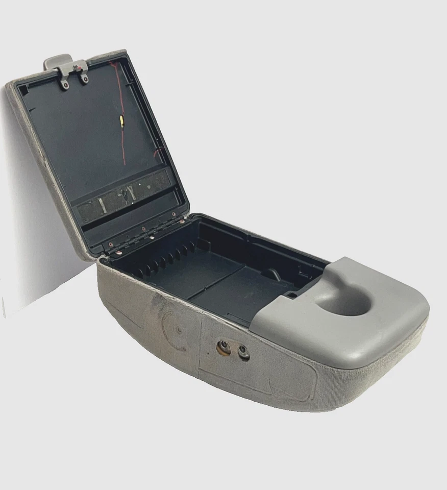 97-03 福特 F150 中控台 跳座 60/40 布单杯架 灰色 原始设备制造商 — 第 4/4 张图片