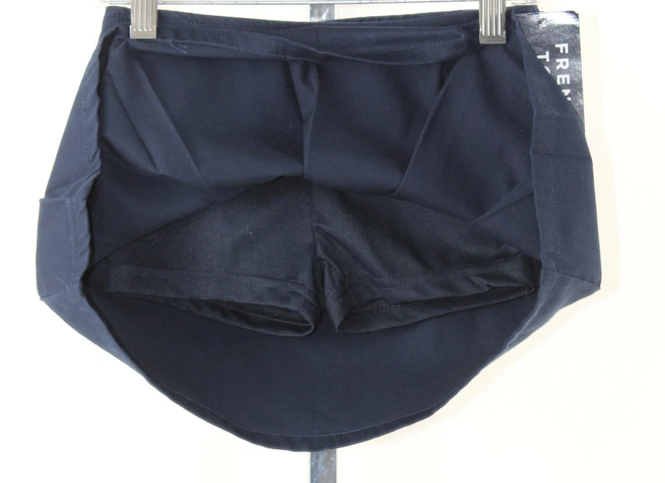 French Toast NUEVO $24 Talla 4 Niñas Azul Marino G Plisado Cinta Algodón Poli Skort Foto 4 de 4