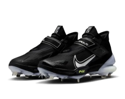 Men\'s Nike Force Zoom Trout 8 Elite Black Grey White Cleats CZ5913-010 Multi Sz Nike Force Zoom Trout 8 Elite  main image 3