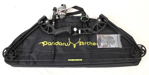 Bowfishing Bow Kit Ready to Shoot Right Handed Draw Weight Adjustable 15-45 LBS