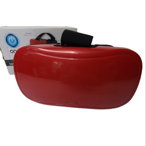 ONN Virtual Reality Smartphone Headset Red Smartphone Screen New in Box - Picture 3 of 13