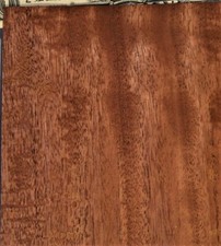 African Mahogany Raw Wood Unbacked Veneer  43 x 4.5 inches          6925-34