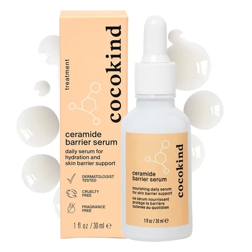 Ceramide Barrier Serum, Hydrating Serum to Reduce Dryness, All Skin Types Includ