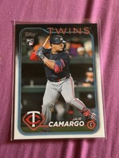 1224-19 2024 Topps Update RC Jair Camargo Minnesota Twins