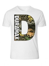 Duramax Big D Design Color White Tee S - 5xl T-shirt Tee