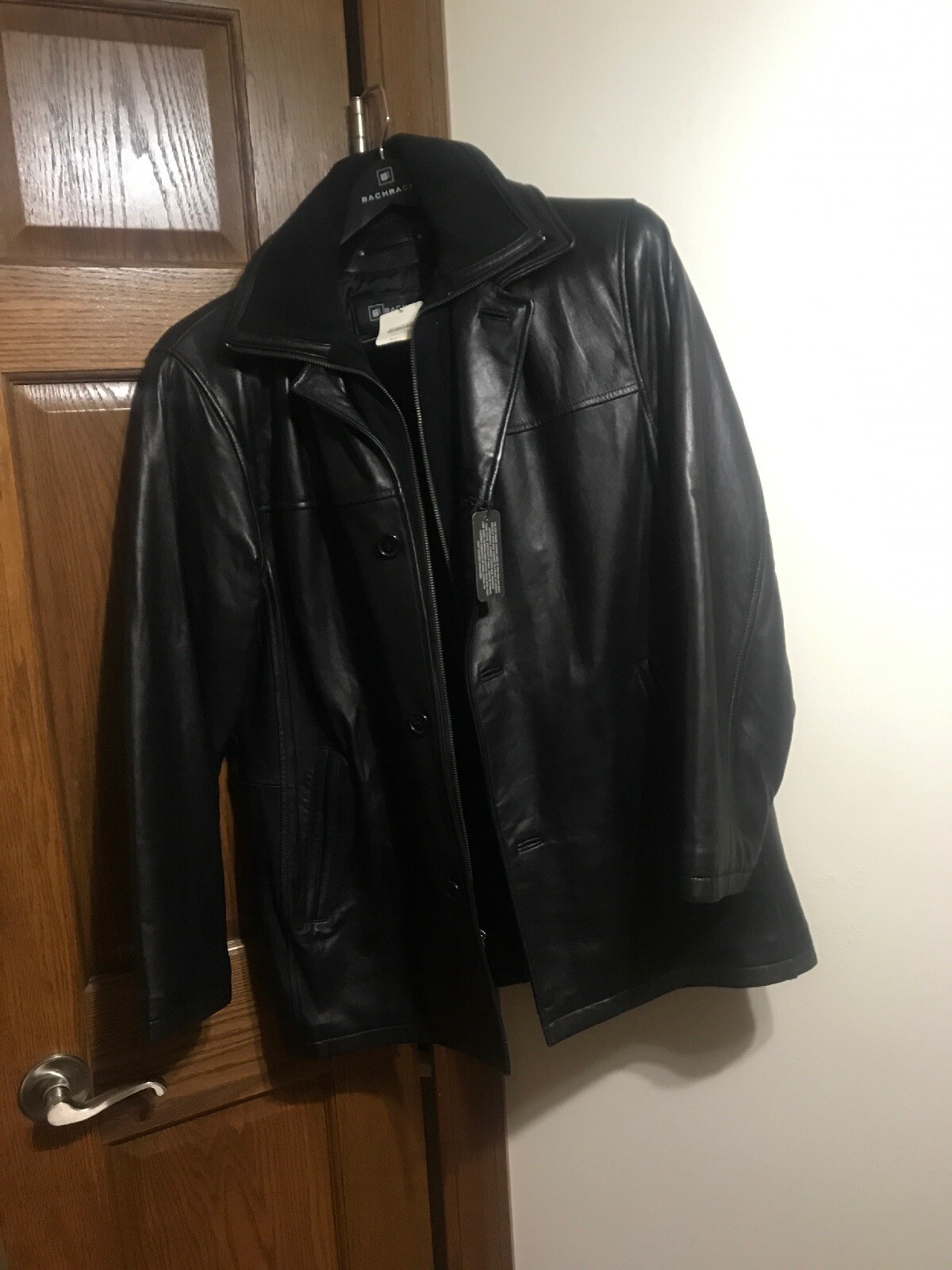 Bachrach Leather Jacket New WIth Tags 