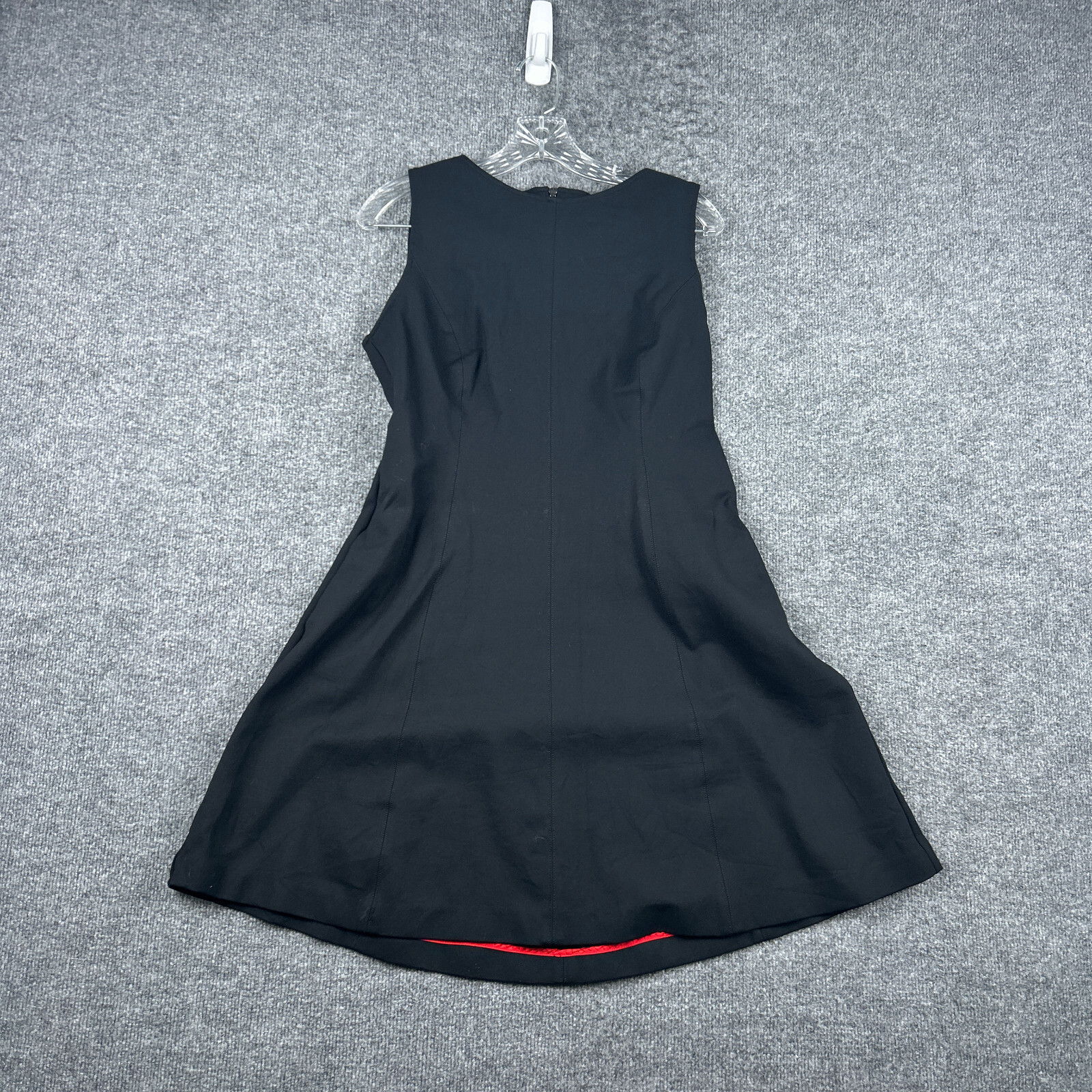 Spanx Dress Womens L Perfect Fit and Flare Black Stretch Exposed