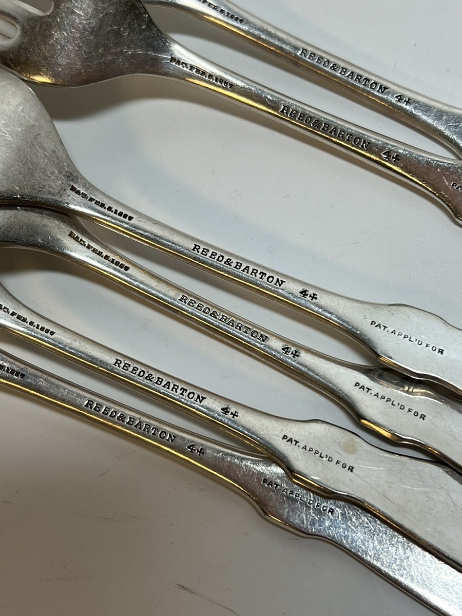 Reed & Barton Parisian 1887 Silver Plate Dinner Forks