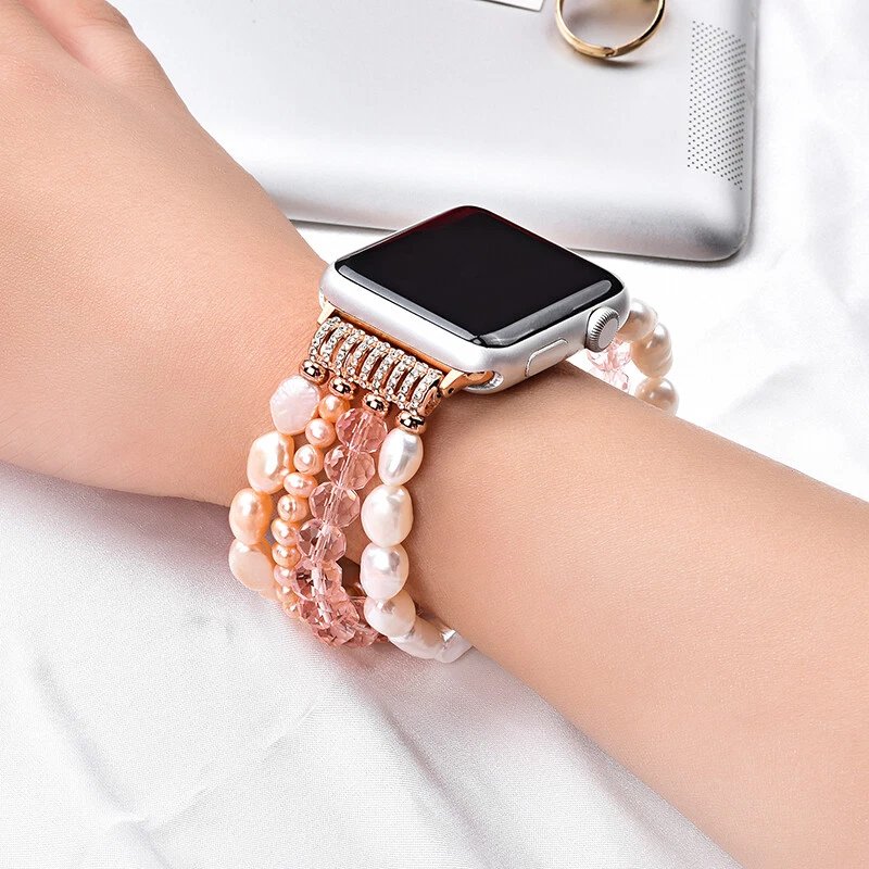 Demi Multi-Strand Beaded Bracelet Band for Apple Watch – Posh Tech