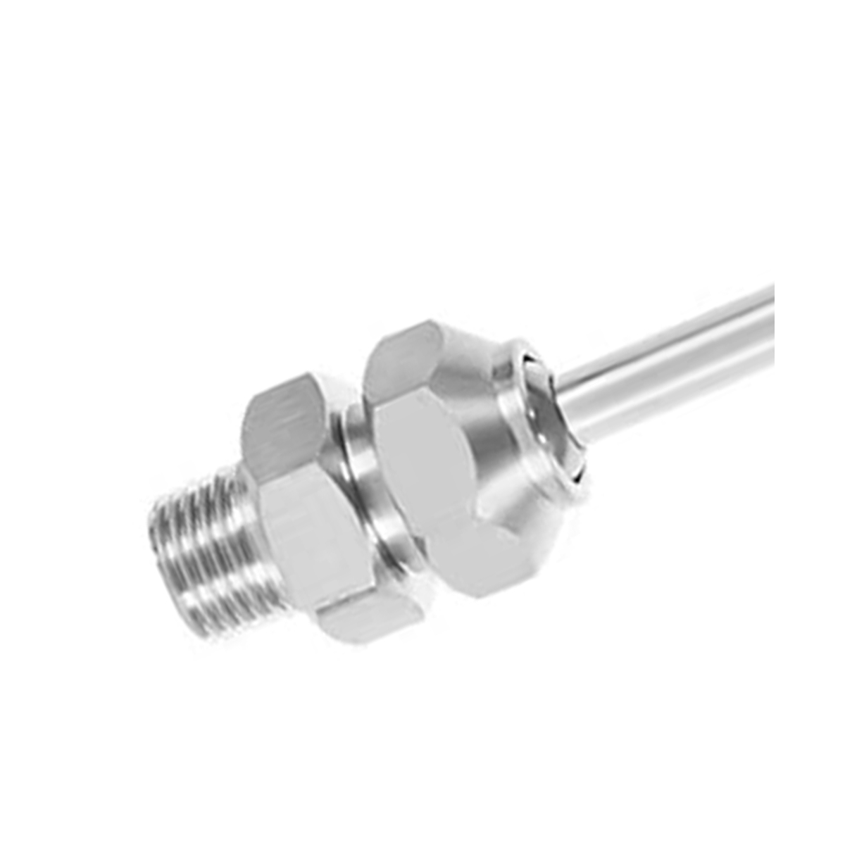 3 Pcs 1/4" 30mm Stainless Steel Adjustable Coolant Nozzles For CNC, Milling, Lathe Machines - High Pressure Coolant Sprayer