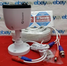 ✅️⭐️ Swann PRO-1080MSFB Heat-Sensing 1080p HD Flash Bullet Camera w/ Cable /4480