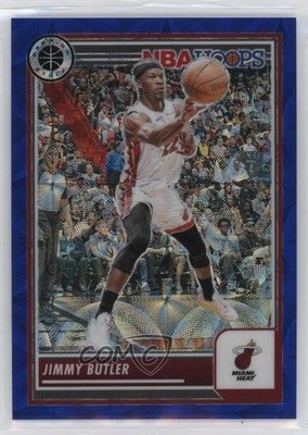 2023-24 Panini NBA Hoops Premium Stock Blue Prizm 9/25 Jimmy Butler #169 0qw3