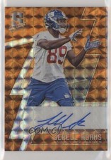 2016 Panini Spectra Rookie Auto Neon Orange 4/5 Jerell Adams #217 Auto 3b8