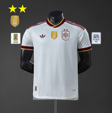 Spain Home Jersey World Cup 2026 Patchs Adidas Espana 2 Stars White