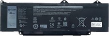 GRWKG Laptop Battery 42Wh 3500mAh 3 Cell 11.4V Series V7TXF JGT7N Compatible