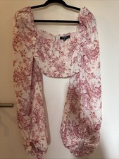 Misguided Petite Womens Top Size Uk 10 Brand New with Tags