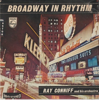 Ray Conniff And His - Broadway In Rhythm - Used Vinyl Record 7 - H1142z