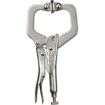 (2-pack) Irwin Vise-Grip 6 In. Locking C-Clamp with Swivel Jaws Model: 18