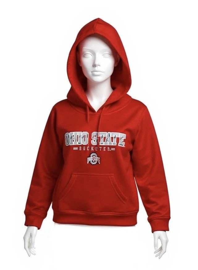 Огайо штата Buckeyes толстовка с капюшоном Nike ребенка ясельного возраста 3T пуловер Therma-Fit толстовка красный - Изображение 2 из 4