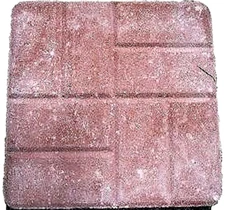 Paver walkway mold Poly plastic concrete cement mould 12" x 12" x 2" thick