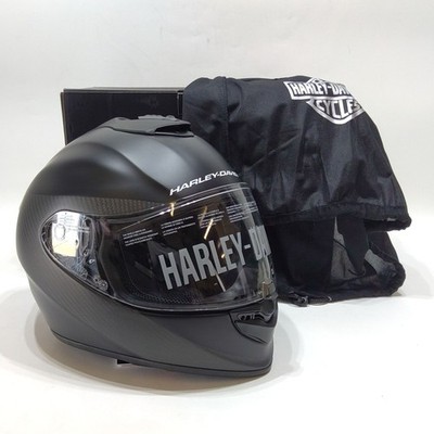 NEW Harley Brawler Carbon Fiber X09 Full Face Helmet X-Small 98130