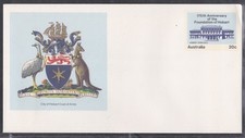 AUSTRALIA 1979 POSTAL STATIONARY ENVELOPE 175th ANNIV OF HOBART + CAHCET
