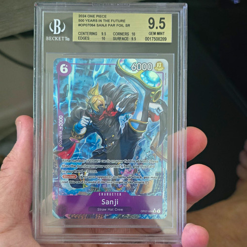 Sanji (Parallel) graded BGS 9.5 for sale on eBay