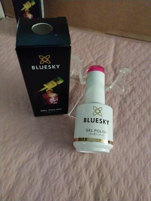 New Bluesky Gel Polish Fushia Fumble .5floz New In Box
