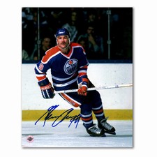 Glenn Anderson Autographed Edmonton Oilers Home 8x10 Photo