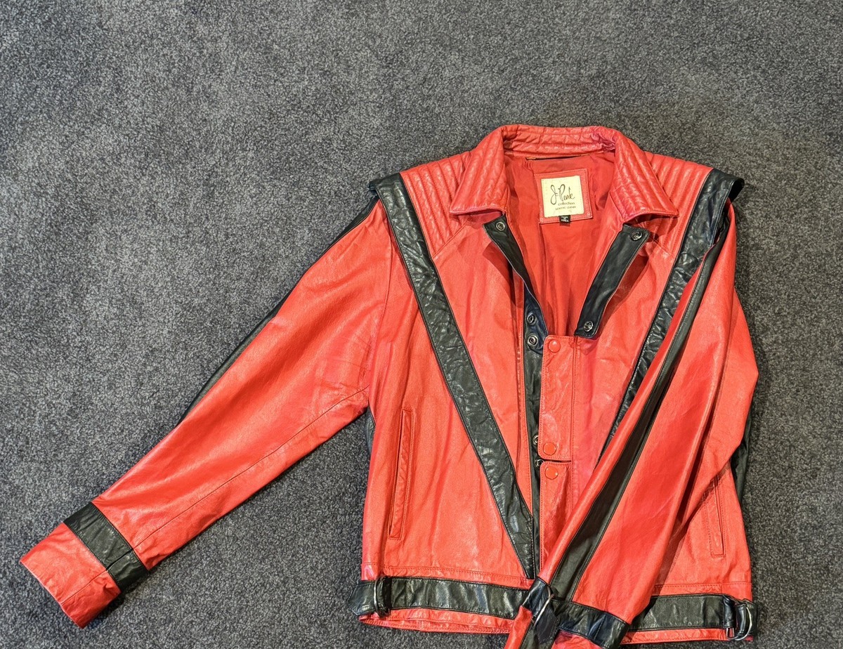 Vintage ORIGINAL 1980's J Park Michael Jackson Thriller Jacket