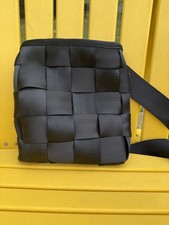 Harvey s Original Seatbelt Bag black Crossbody Bag Made IN USA