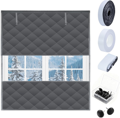 #ad #ad Visible Thermal Window Insulation Kit for Winter Winterizing Insulated Window C $39.05