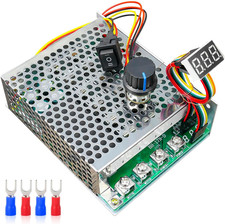 PWM DC Motor Speed Controller 3500W 100A Max, DC 10-55V Stepless Brush Motor Spe