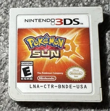 Pokémon Sun (Nintendo 3DS, 2016) - Authentic Cartridge Only 