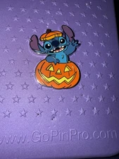 2025 Disney Pumpkin Pals Mystery Pin Stitch From Lilo & Stitch