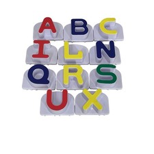 Leap Frog Fridge Phonics Replacement Upper Case Letters Lot of 11 Learn  Play