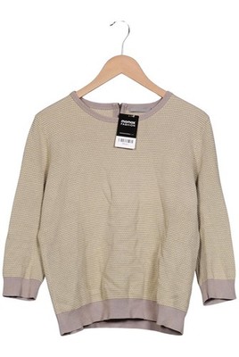 COS Pullover Damen Strickpullover Strick Oberteil Gr. L Baumwolle Beige #v0gos3r