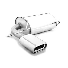 FOX Endschalldämpfer 1x160x80mm Absorber für VW Tiguan 5N 4motion 1.4l 2.0l TSI