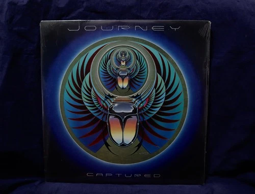 JOURNEY~VERY RARE SEALED 2LP~CAPTURED~1981 USA 1st PRESS~NO CUTOUTS~OUT OF PRINT