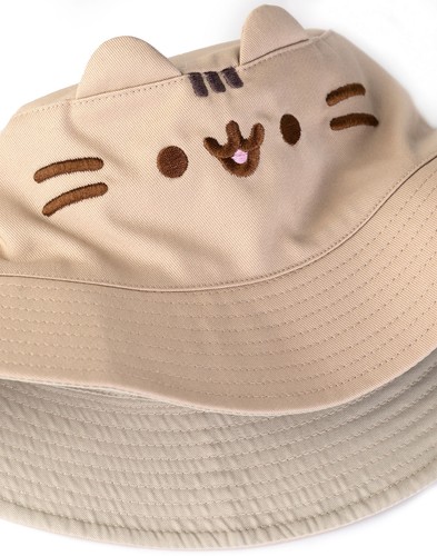 Sombrero cubo cara novedad beige Pusheen para mujer - Imagen 3 de 9