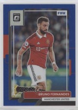 2022-23 Panini Donruss Optic Blue Prizm 62/99 Bruno Fernandes #163 6rq