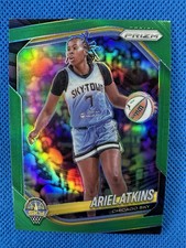 2025 #13 Ariel Atkins Panini Prizm WNBA Green Prizm Sky
