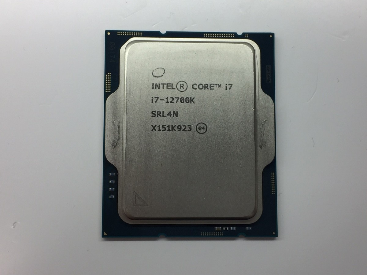 DAMAGED! Intel Core i7-12700K 3.6Ghz 25MB Cache Dodeca Core