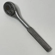 Vintage Fleet 1661 Ratchet 1/2" Drive Proto Family USA Made Very Nice 9.5"